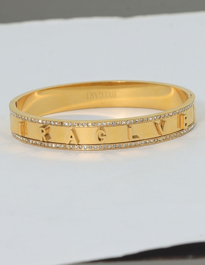 Designer Gold Polish Bracelet