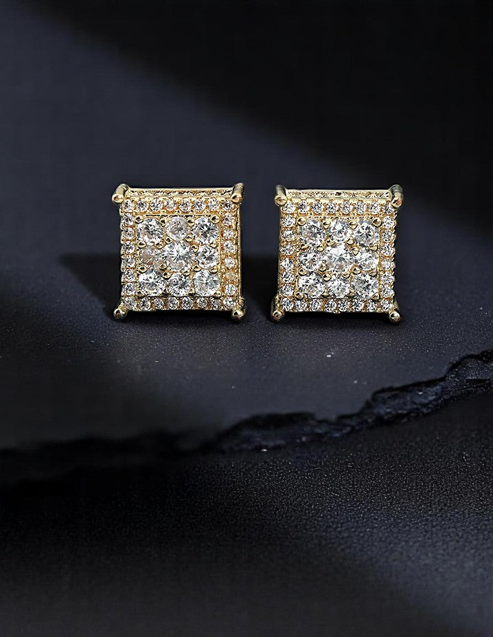 Designer Zirconia Stud Earrings