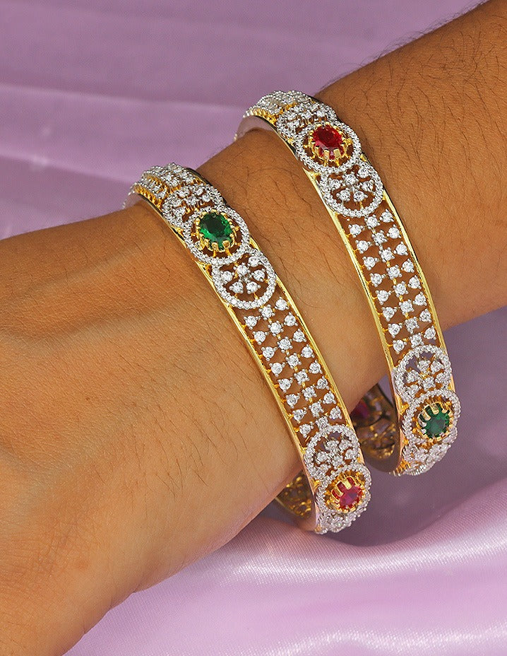 Designer Zirconia GJ Bangle