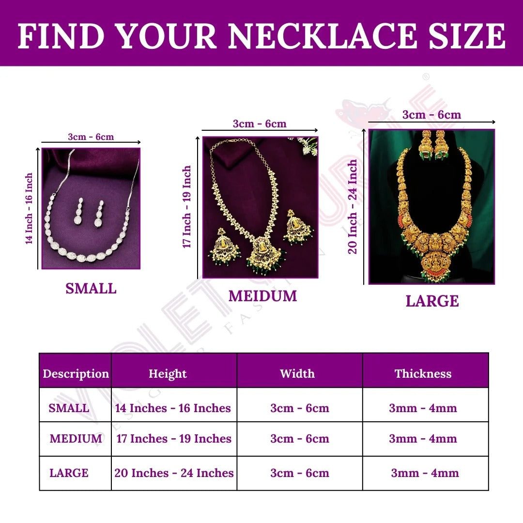 Designer Matt Lakshmi Devi Long Haaram