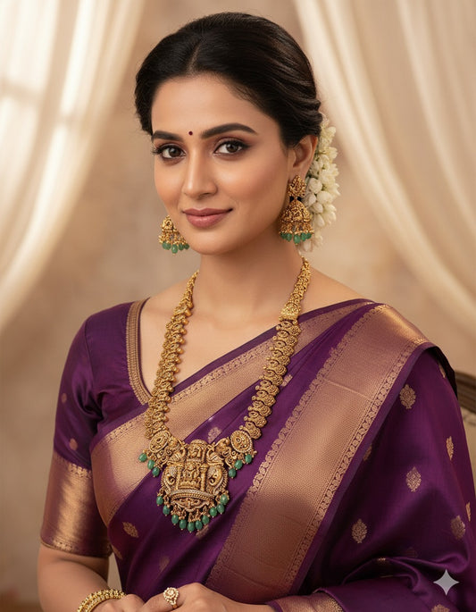 Designer Lakshmi Devi Grand Wedding Haaram Set