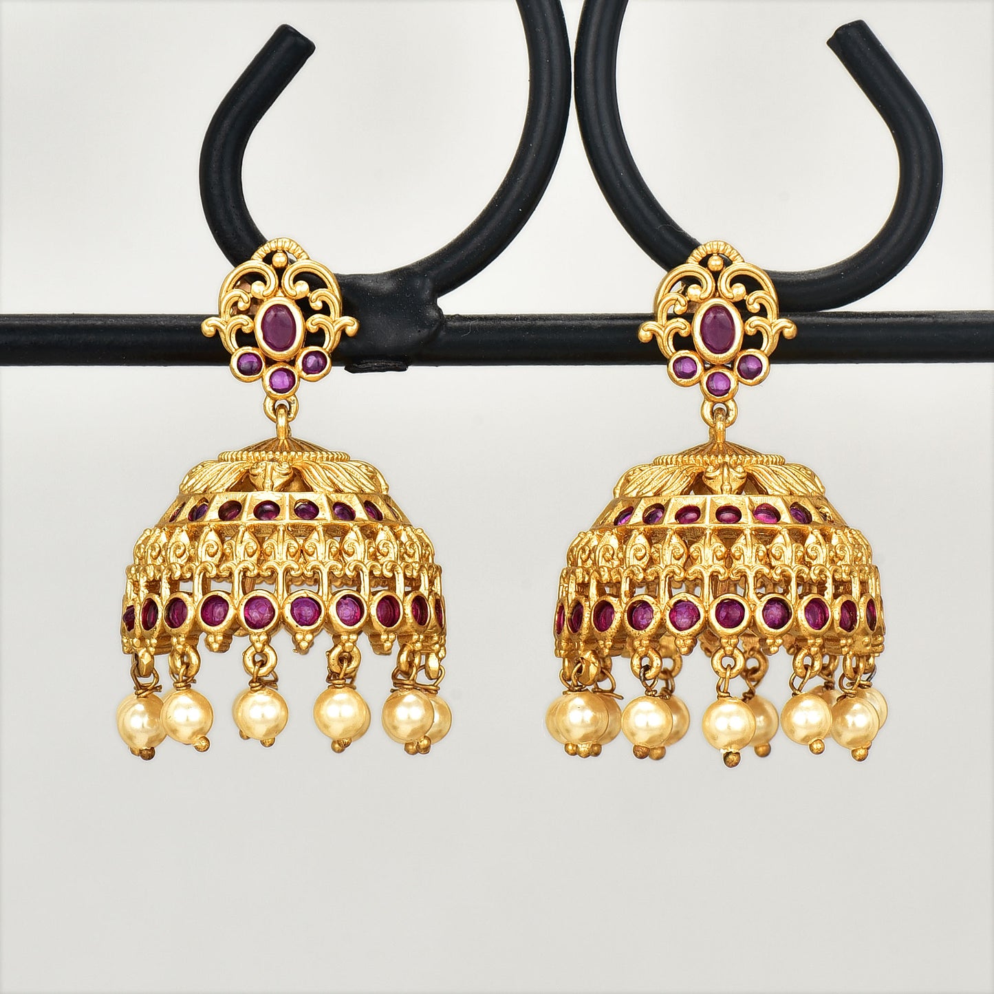 Matt Jhumka Earrings