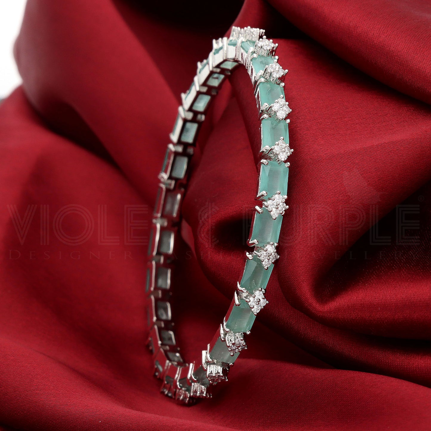 Designer Zirconia Bangles
