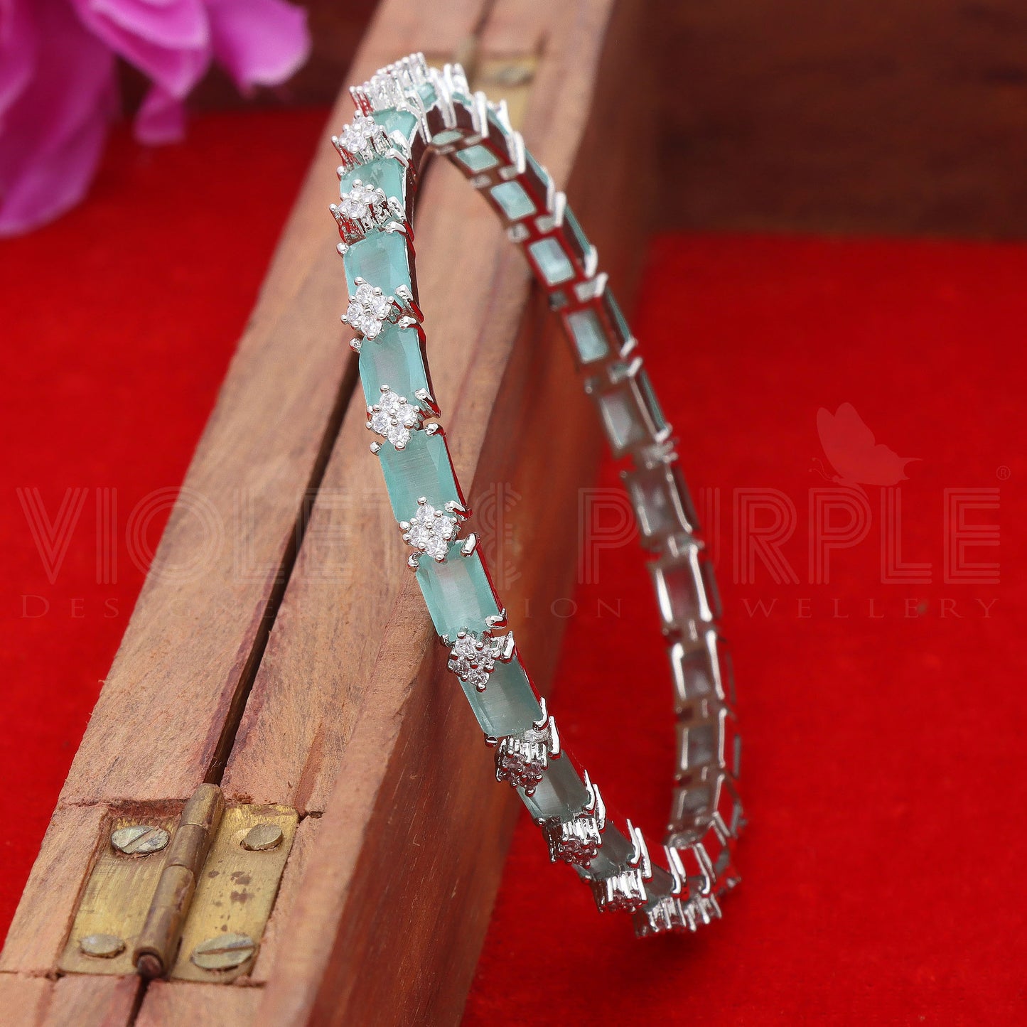 Designer Zirconia Bangles