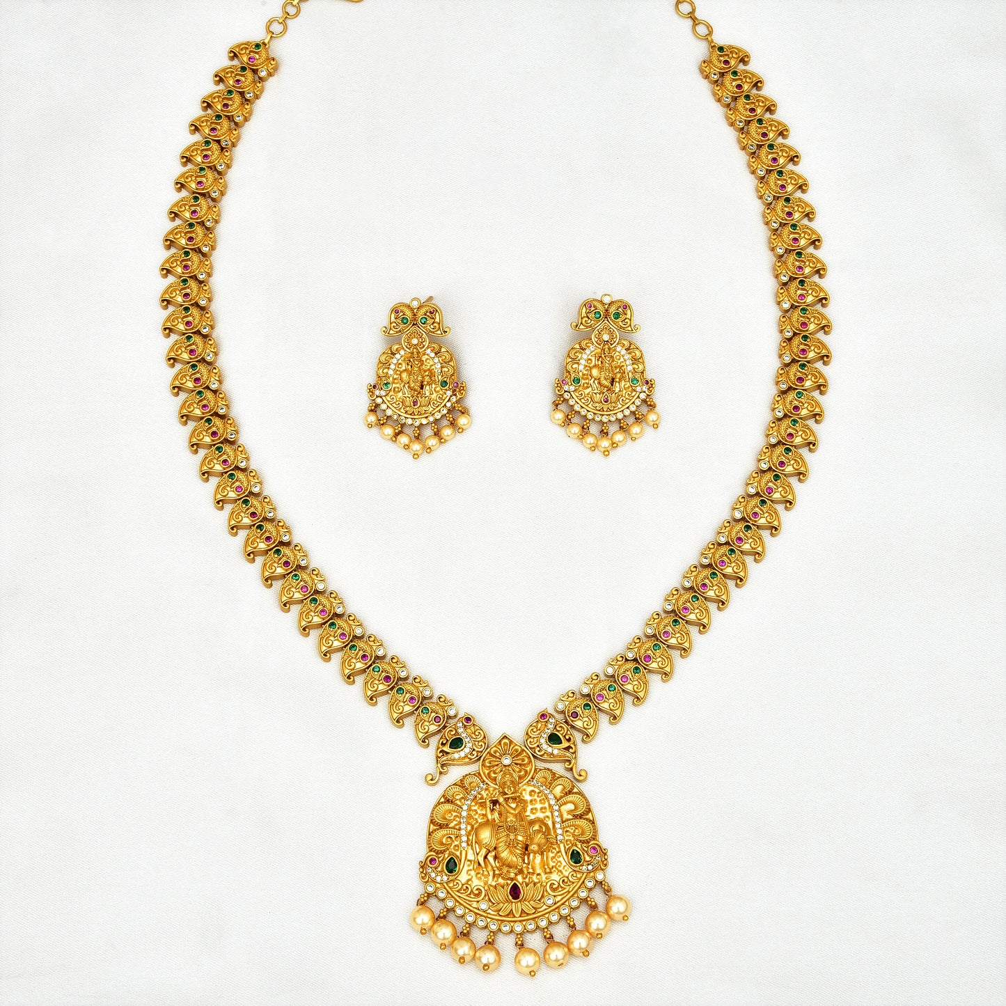 Designer Sree Krishna Zirconia Long Haar