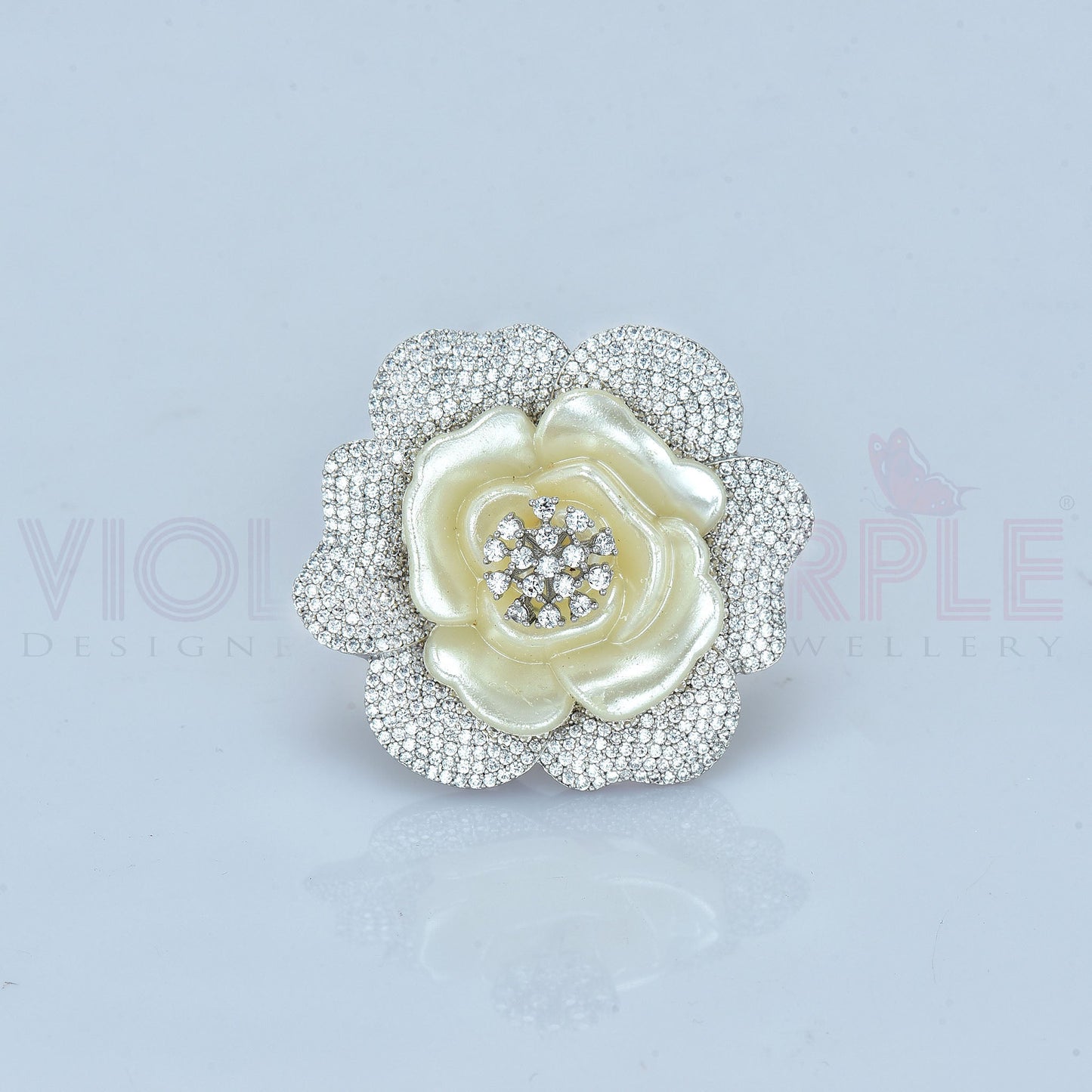 Zirconia Finger Ring