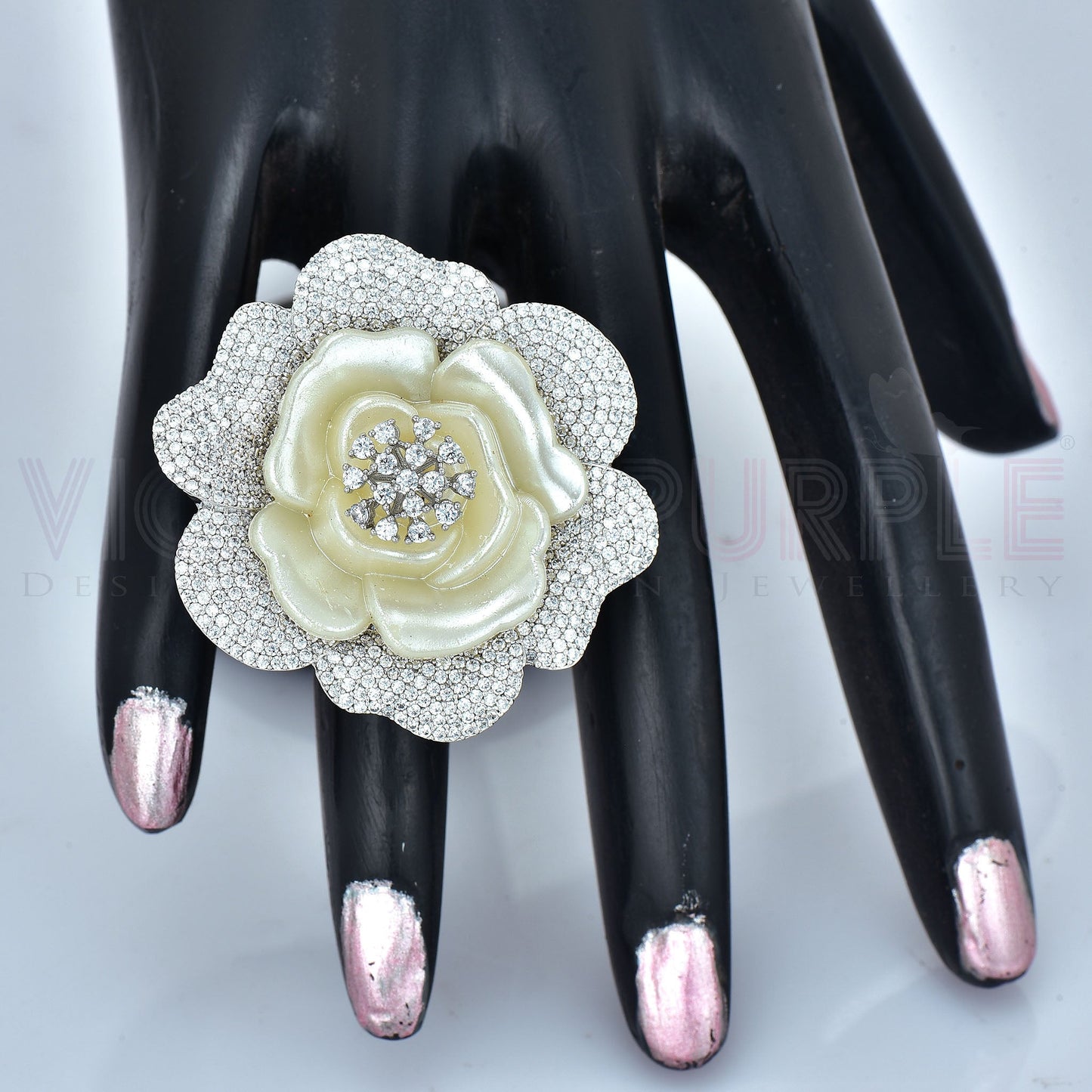 Zirconia Finger Ring