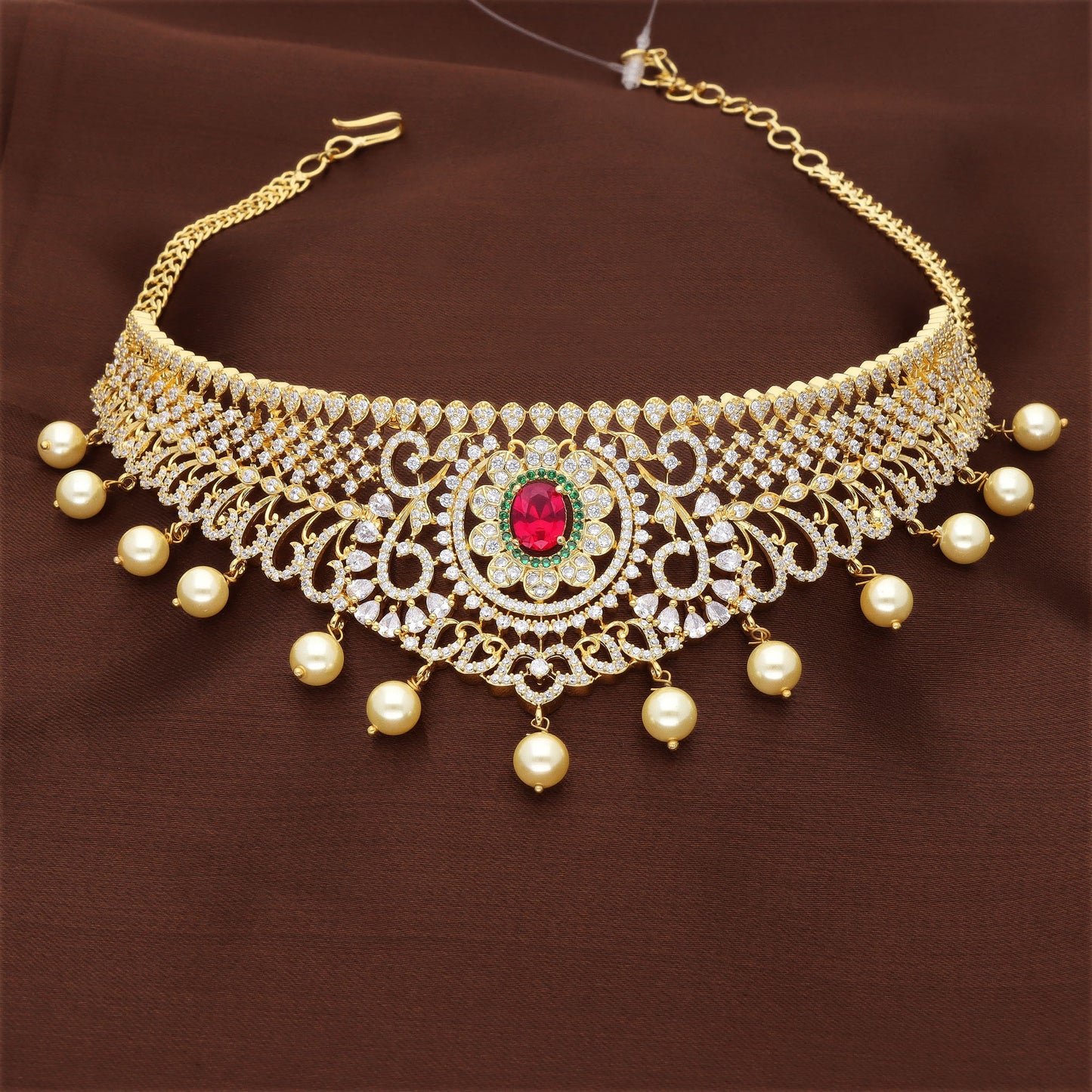 Zirconia Choker Set