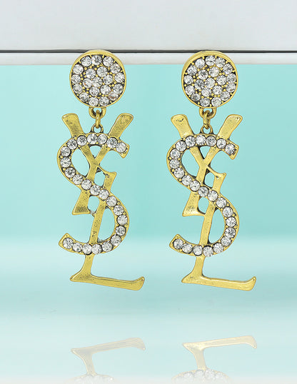 Designer Zirconia IMP Earrings