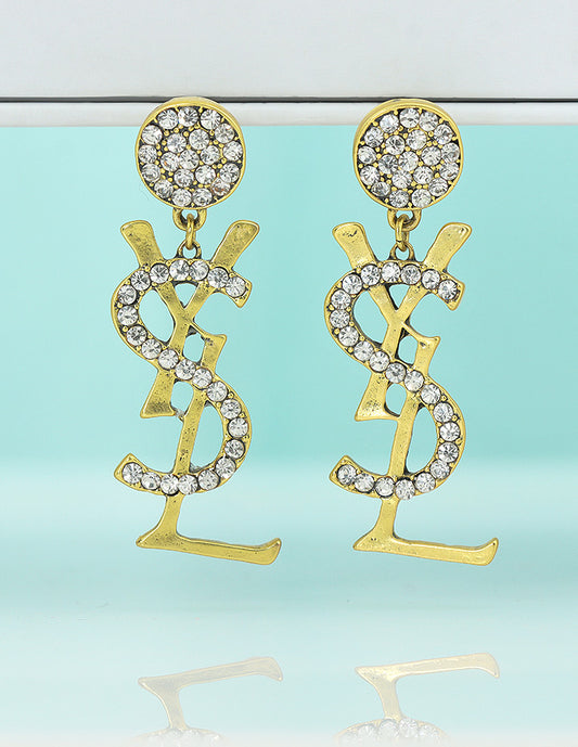 Designer Zirconia IMP Earrings