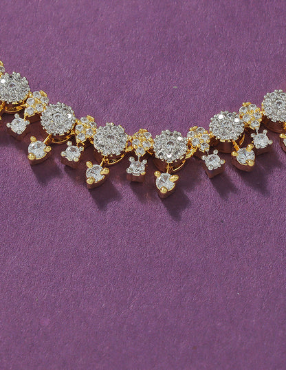 Designer Zirconia Elegance Necklace Set