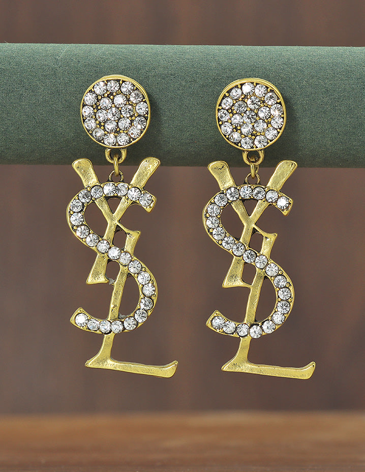 Designer Zirconia IMP Earrings