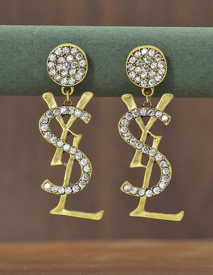 Designer Zirconia IMP Earrings