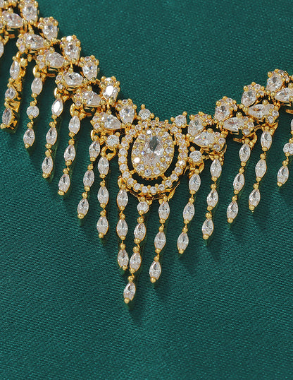 Designer Zirconia Elegance Necklace Set