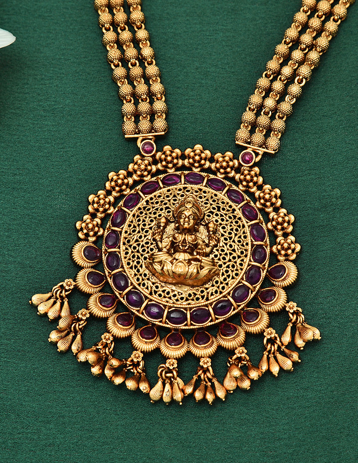 Designer Matt Kempu Long Haaram Set