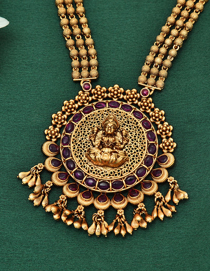 Designer Matt Kempu Long Haaram Set