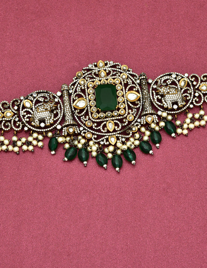 Zirconia Victorian Designer Vaddanam