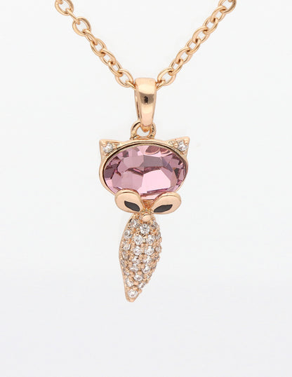 Swarovski Crystal Chain Pendant