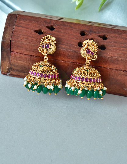 Designer Peacock Grand Wedding Haaram Set