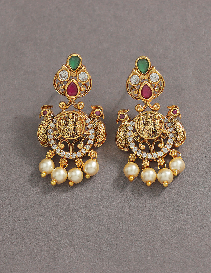 Designer Ramparivar Long Haaram Set