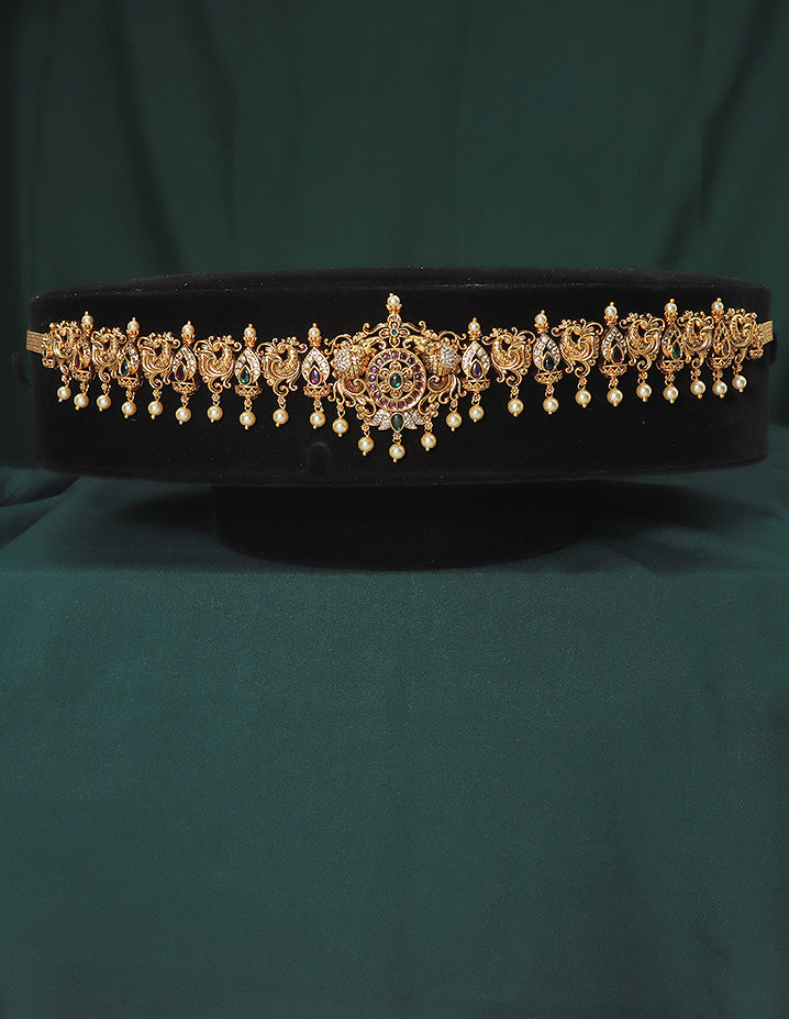Designer Zirconia Matt Chain Vaddanam