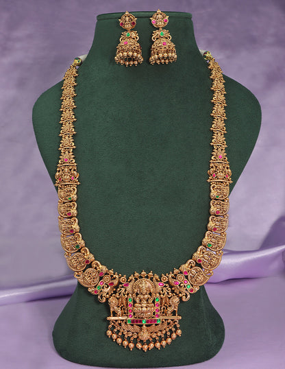 Designer Lakshmi Devi Grand Wedding Haaram Set