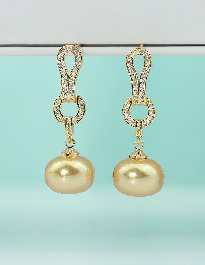 Designer Zirconia IMP Earrings