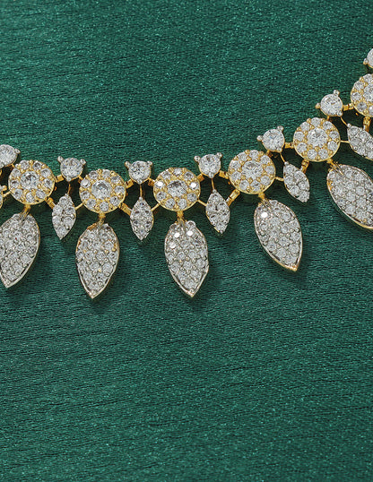Designer Zirconia Elegance Necklace Set