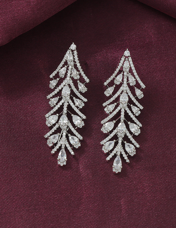 Designer Zirconia Crystal Elegance Necklace Set