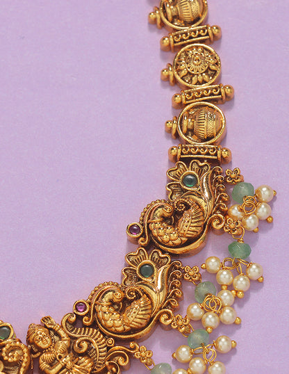 Designer Lakshmi Devi Grand Wedding Haaram Set