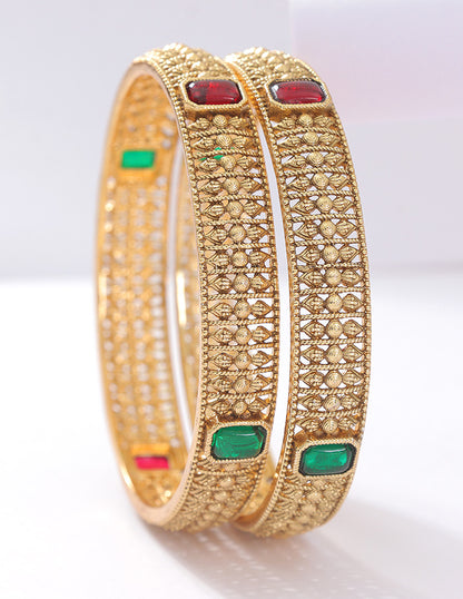 Designer Zirconia Matt Bangles
