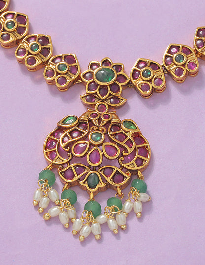 Designer Matt Kempu Necklace Set