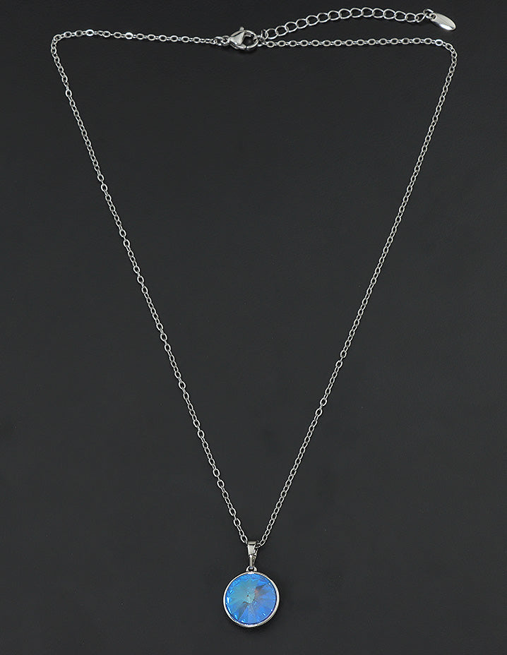 Swarovski Crystal Prism Bloom Chain Pendant
