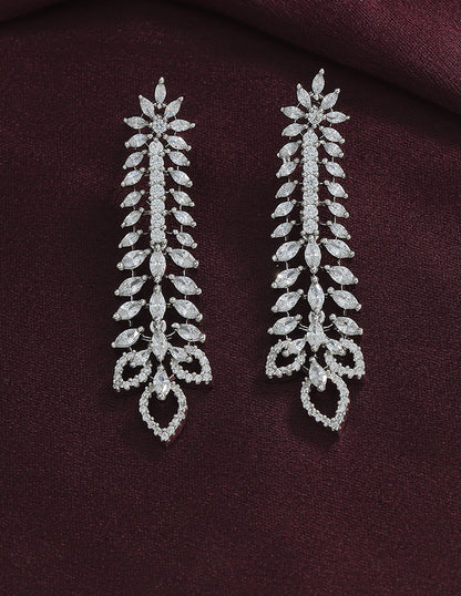 Designer Zirconia Crystal Elegance Necklace Set