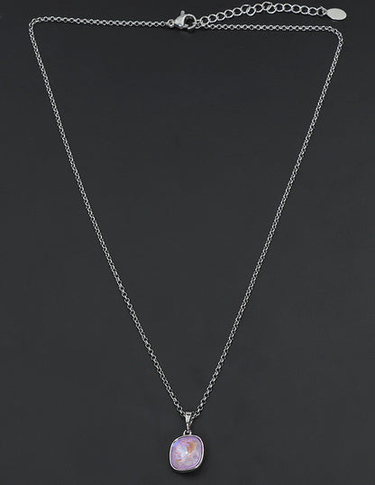 Swarovski Crystal Moonlit Mist Chain Pendant