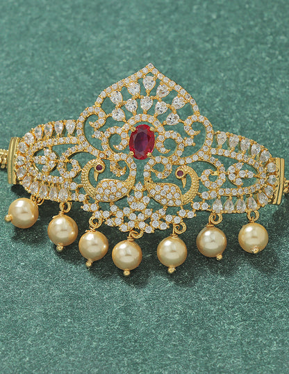Designer Zirconia Chain Bajuband