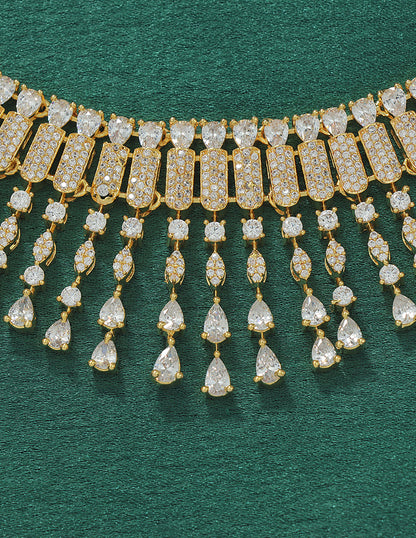 Designer Zirconia Elegance Necklace Set