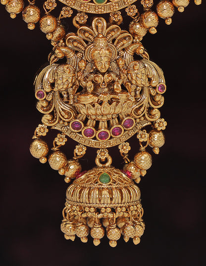 Designer Zirconia Lakshmi Devi Elegant Choti Piece