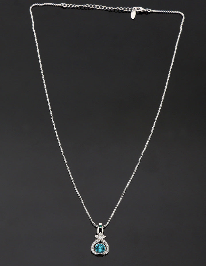 Swarovski Crystal Chain Pendant