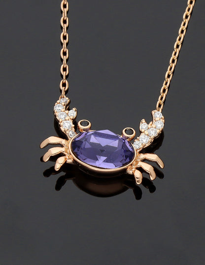Swarovski Crystal Chain Pendant Set