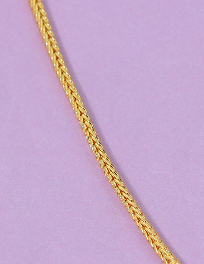 Designer Gold Polish Thali Chain