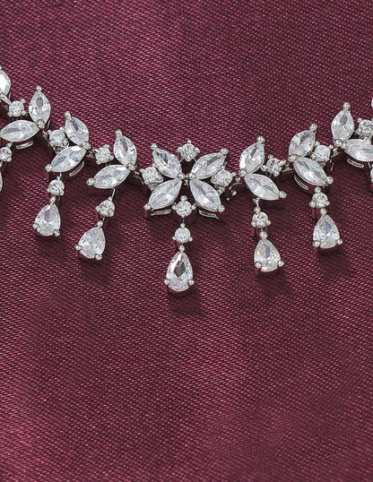 Designer Zirconia Elegance Necklace Set