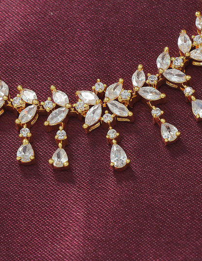 Designer Zirconia Elegance Necklace Set
