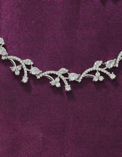 Designer Zirconia Elegance Necklace Set