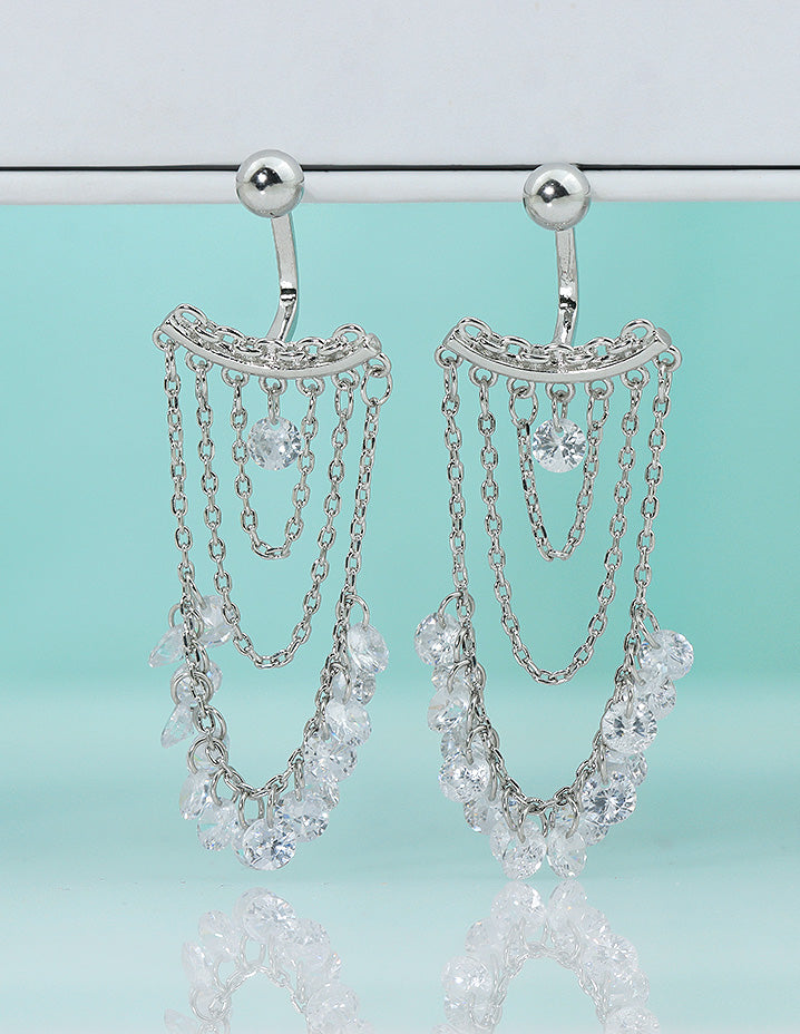 Designer Zirconia IMP Earrings