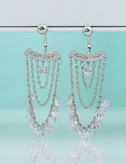 Designer Zirconia IMP Earrings