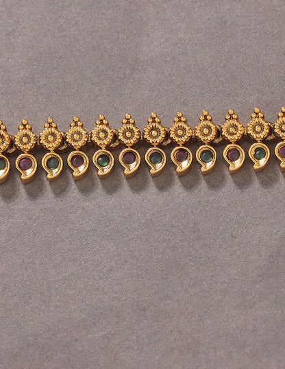 Designer Mango Shape Chain Vaddanam