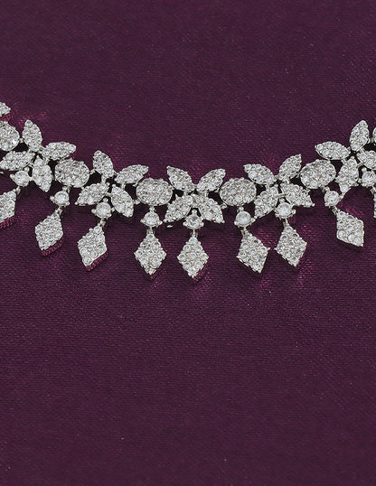 Designer Zirconia Elegance Necklace Set