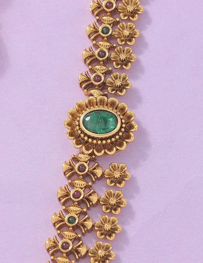 Designer Matt Kempu Long Haaram Set