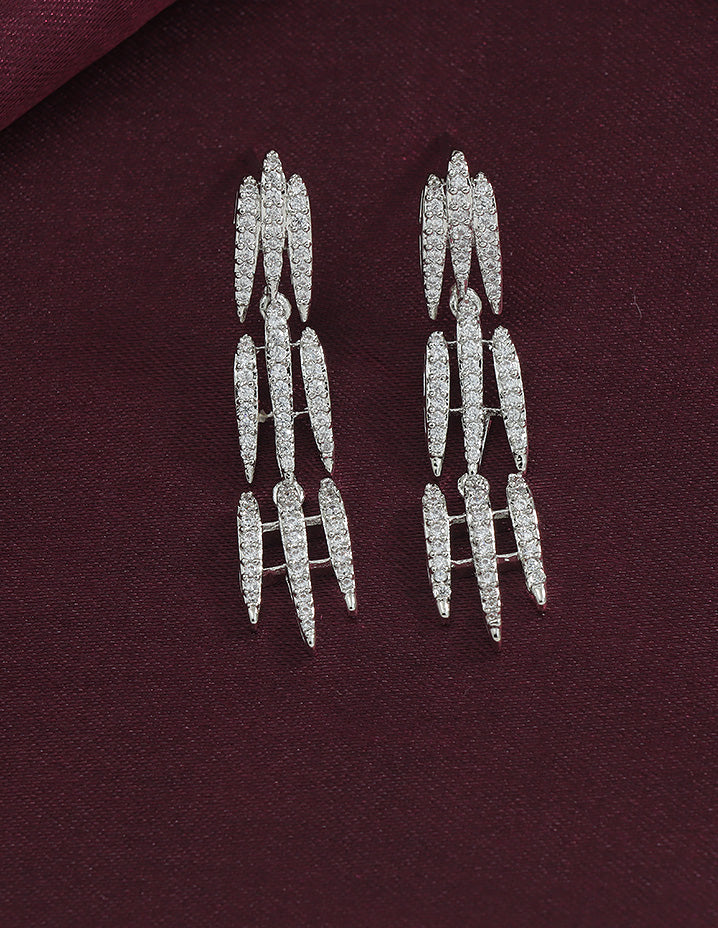 Designer Zirconia Crystal Elegance Necklace Set